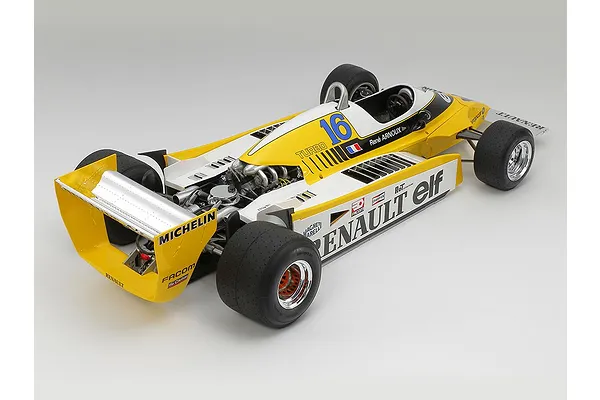 RE-20 Turbo kit detail — rear wing end plates