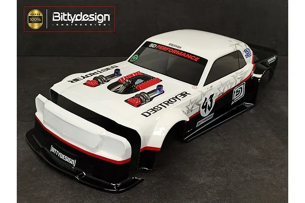 Product photo — Bittydesign Destroyer body shell (view 1)