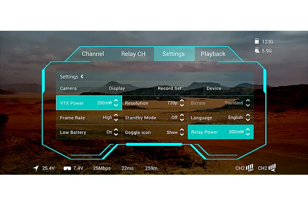 Adjustable Power Settings for Greater Range