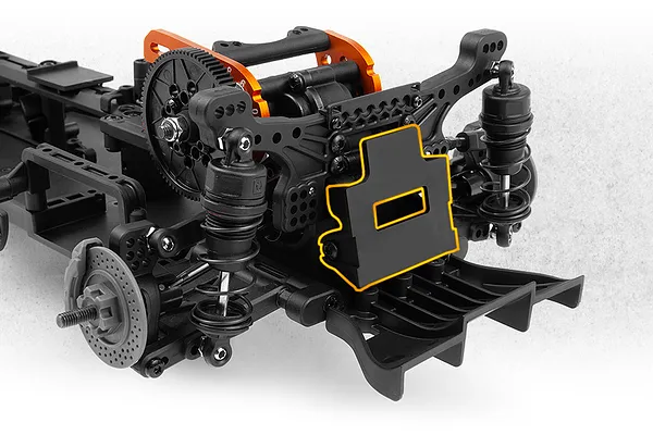 Customisable ESC Mounting and Rear Diffuser