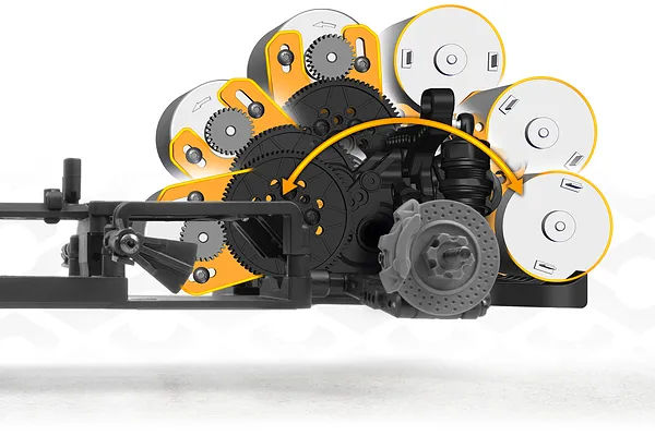 Over 100 Unique Motor Position Options