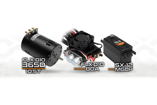 Sensored Flux Brushless Motor and ESC System