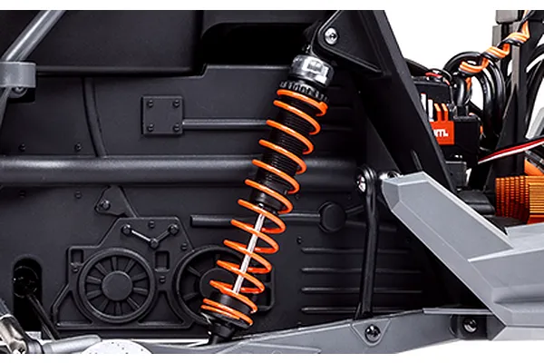 Oil-Filled Coil-Over Shocks