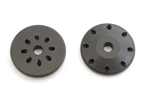 Tapered Hole Shock Pistons for Precise Damping