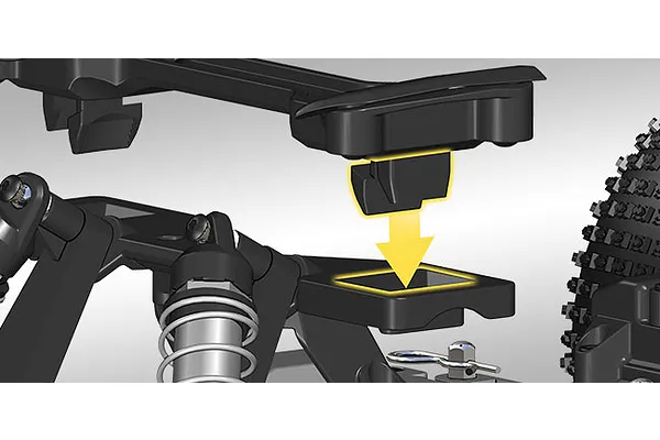 Clipless Body Mounting