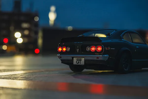 Realistic Lighting with Transparent Parts