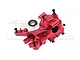 GPM Aluminium Front Upper and Lower Bulkhead - Red TS012-R