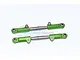 GPM Aluminium Front Upper Adjustable Turnbuckles 2Pcs - Green SLA054-G