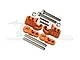 GPM Aluminium Rear Shock Mounts 2Pcs - Orange TXM030-OR