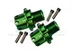 GPM Aluminium 17mm (+13mm) Wheel Hexes 2Pcs - Green ARR010/+13MM-G