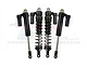 GPM Black Aluminium 135mm Front L-Shape Piggyback Shocks 4Pcs UDR135FFX/L-BK-BEBK