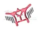 GPM Aluminium Rear Shock Tower - Red RUS030-R