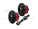 GPM Carbon Steel Front and Rear Complete Differentials with Input Gears 4Pcs - Red TXM1211-R