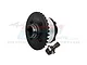 GPM Carbon Steel Rear Complete Differential with Input Gear 2Pcs - Silver TXM1211R-S