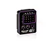 Power HD Smart Gyro G2 in black and purple aluminium casing, featuring adjustment dials and connection pins.
