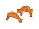 GPM Aluminium Front Shock Towers 2Pcs - Orange SCX6028-OR
