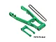 GPM Aluminium +30mm Swing Arm with Pull Rod & Chain - Green MX3057-G