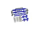 GPM Aluminium Front and Rear Sway Bar Set - Blue LMTM312FR-B
