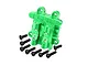 GPM Aluminium Rear Diff Cover - Green MGG013-G