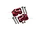 GPM Aluminium Rear Lower Axle Suspension Link Mounts 2Pcs - Red SB009-R