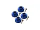 GPM Aluminium 12mm (+6mm) Wheel Hexes Set - Blue TRX4010/6MM-B