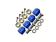GPM Aluminium 12mm (+12mm) Wheel Hexes Set - Blue TRX4010/12MM-B