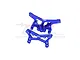 GPM Aluminium Front and Rear Shock Towers 2Pcs - Blue LMB2830-B