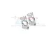 GPM Aluminium Steering Hub Carriers (C-Hubs) 2Pcs - Silver LMB019-S