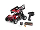 Losi 22S Sprint RC Sprint Car Electric Brushless 2WD 1/10 Scale RTR Bundle - Red LOS-2359