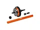 GPM Racing orange and black metal centre differential set including a main gear assembly, pinion gear, drive shaft, and small drive component.