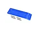 GPM Blue Aluminium X-Maxx Rear Skid Plate w/ Hardware TXM331R-B