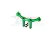 GPM Green Aluminium Rear Body Post & Mount Set MAG201R-G