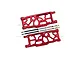 GPM Aluminium Rear Lower Suspension Arms 2Pcs - Red MAKX056-R
