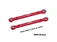 GPM Aluminium 90mm Front Camber Links 2Pcs - Red TJ054-R