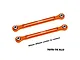 GPM Aluminium 90mm Front Camber Links 2Pcs - Orange TJ054-OR