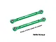 GPM Aluminium 88mm Rear Camber Links 2Pcs - Green TJ057-G