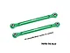 GPM Aluminium 97.3mm Front Steering Toe Links Set - Green TJ162-G