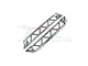 GPM Silver Aluminium Nerf Bars 2Pcs TXM014-S