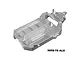 GPM Aluminium Main Chassis - Silver TXMM016L-S