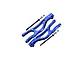 GPM Aluminium Front Upper Suspension Arms 2Pcs - Blue MAKX054-B