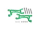 GPM Green Aluminium Front/Rear Upper Suspension Arms 2Pcs w/ Suspension Pins TXMS054F/R-G