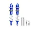 GPM Blue Aluminium 125mm Rear Shocks w/ Hardware MAT125R-B-S