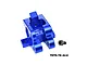 GPM Aluminium Rear Centre Brace Mount - Blue MKV6015R-B
