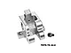 GPM Aluminium Rear Centre Brace Mount - Silver MKV6015R-S