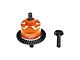 GPM Steel & Aluminium Front Complete Differential Set - Orange SLA1337F-OR