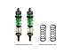 GPM Aluminium 104mm Rear Adjustable Shocks 2Pcs - Green TJ104R-G-GD