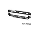 A pair of black GPM Racing aluminium chassis nerf bars for RC vehicles, shown against a white background.