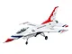 FMS RC Plane F-16 Fighting Falcon 740mm EDF Jet PNP - Blue Thunder FMS146PBT