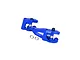 GPM Blue Aluminium Steering Bellcrank/Drag Link Assembly MGG048-B