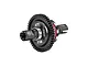 GPM Racing 47T 1Mod complete differential for RC cars, featuring a black gear, red housing, and metal outdrives on a white background.